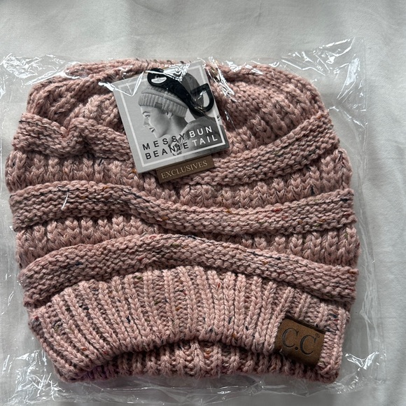 C.C Indi Pink Knit Beanie - Picture 4 of 7